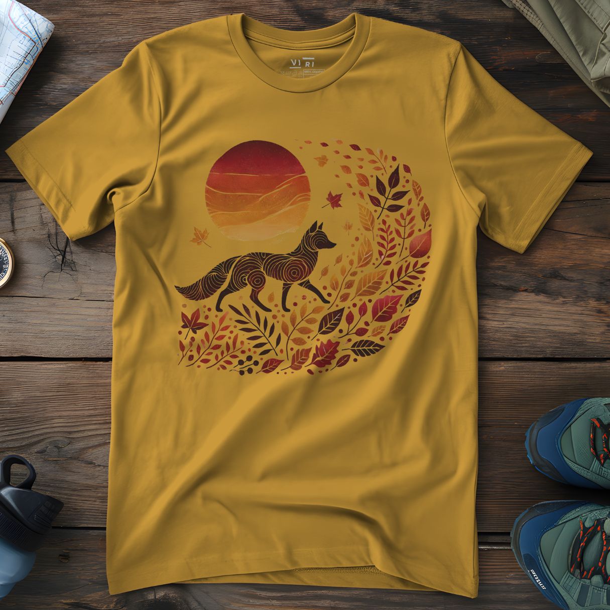 Viri Cotton Ltd. T-Shirt Ochre / 2XS Autumn Fox T-Shirt