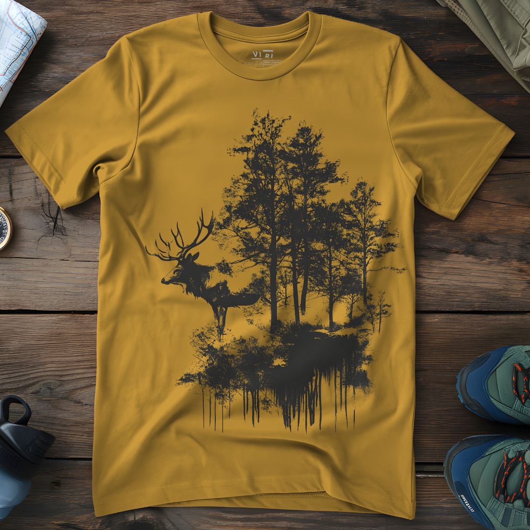 Viri Cotton Ltd. T-Shirt Ochre / 2XS Dark Stag T-Shirt