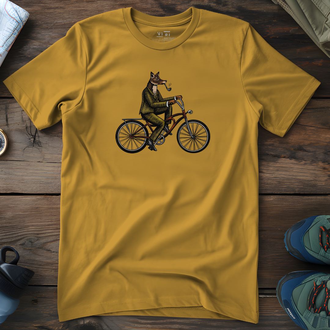 Viri Cotton Ltd. T-Shirt Ochre / 2XS Mr. Fox Cycling T-Shirt