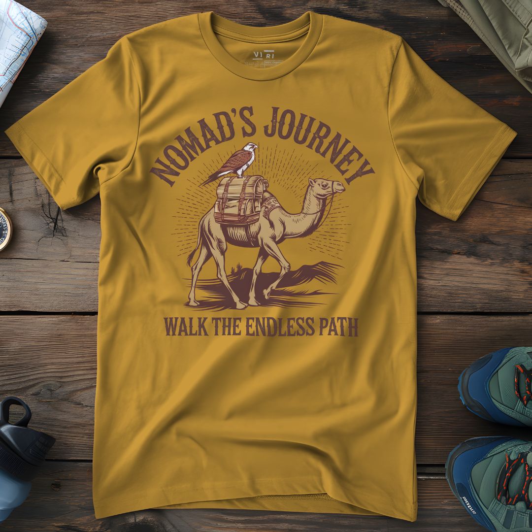 Viri Cotton Ltd. T-Shirt Ochre / 2XS Nomad's Journey T-Shirt