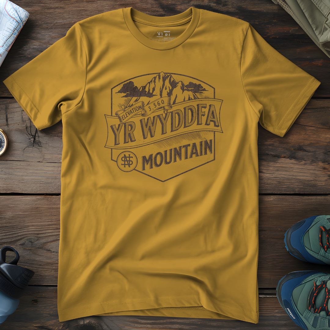 Viri Cotton Ltd. T-Shirt Ochre / 2XS Snowdon Mountain T-Shirt