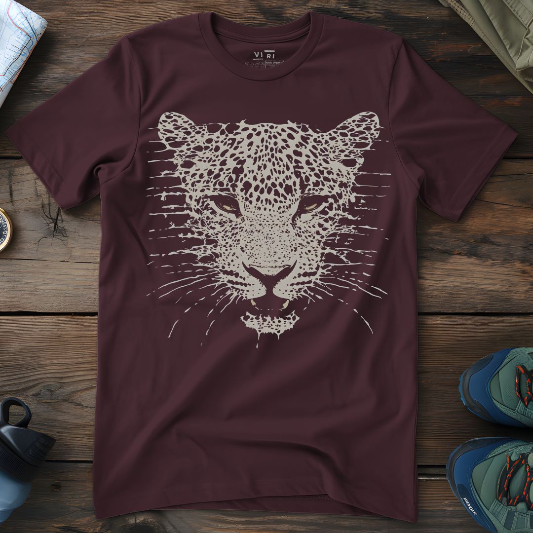 Viri Cotton Ltd. T-Shirt Red Brown / 2XS Jaguar Cream T-Shirt