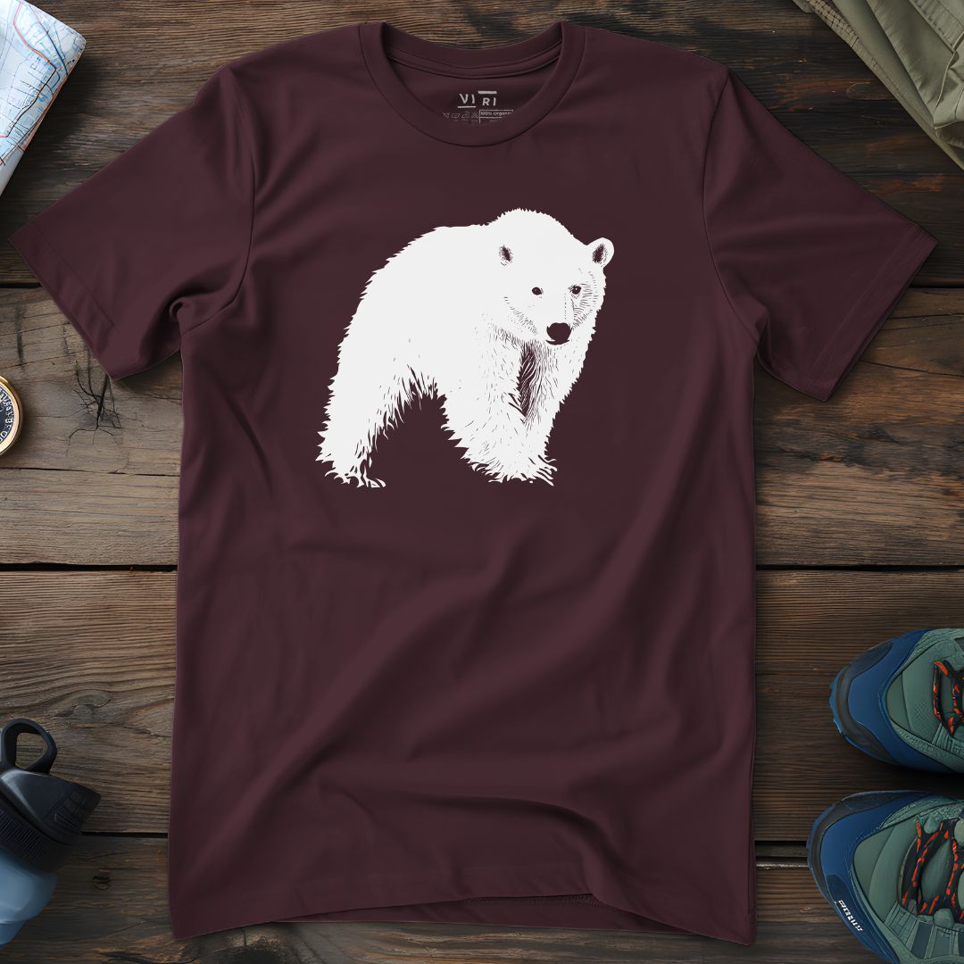 Viri Cotton Ltd. T-Shirt Red Brown / 2XS Polar Bear T-Shirt