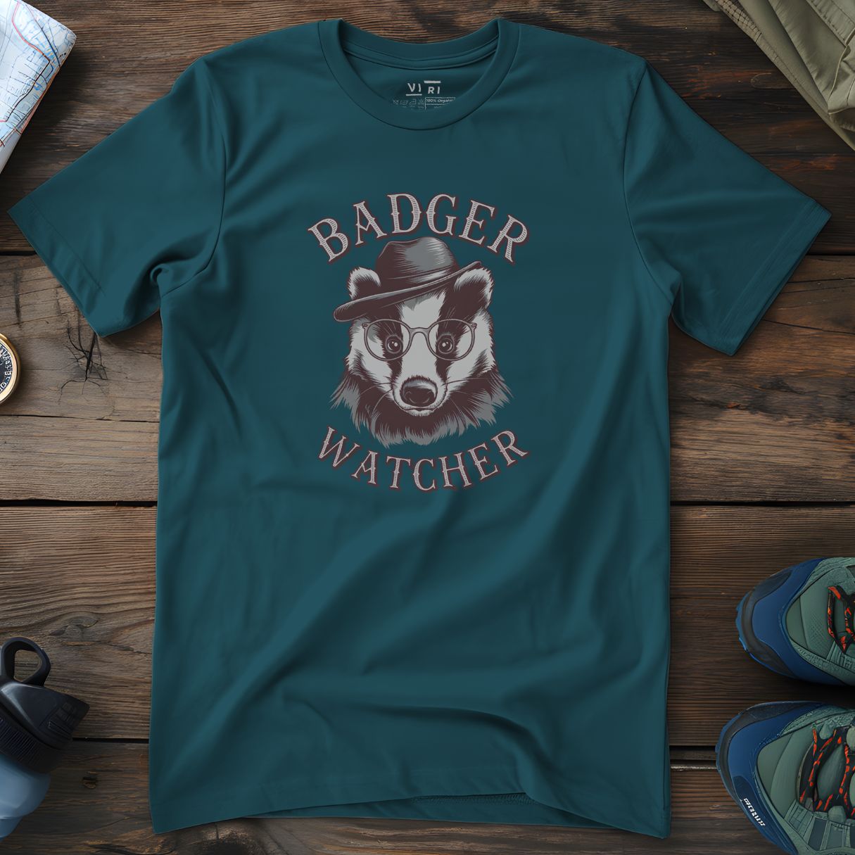 Viri Cotton Ltd. T-Shirt Stargazer / 2XS Badger Watcher T-Shirt