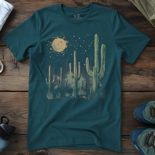 Viri Cotton Ltd. T-Shirt Stargazer / 2XS Cacti Desert T-Shirt