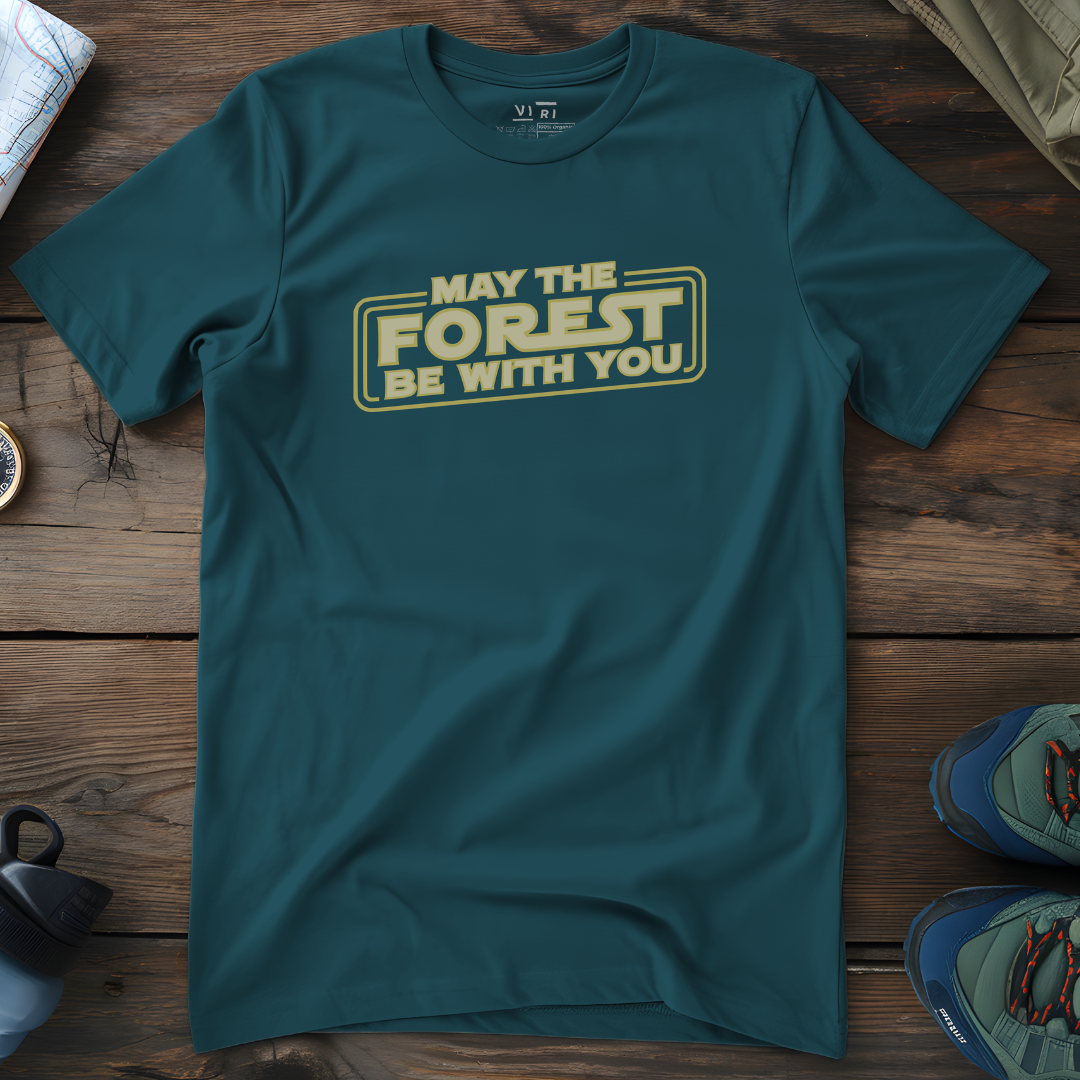 Viri Cotton Ltd. T-Shirt Stargazer / 2XS May The Forest Be With You T-Shirt