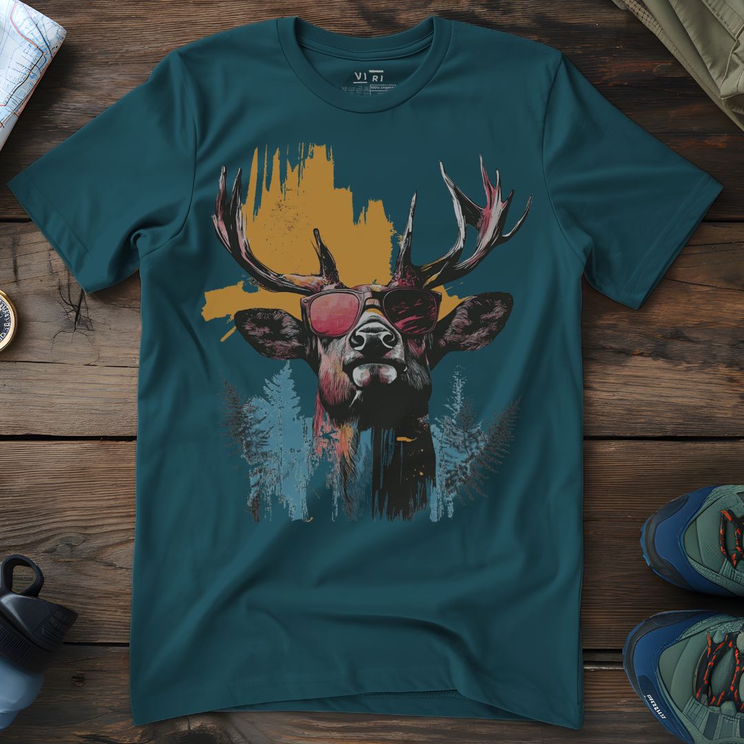 Viri Cotton Ltd. T-Shirt Stargazer / 2XS Red Stag T-Shirt