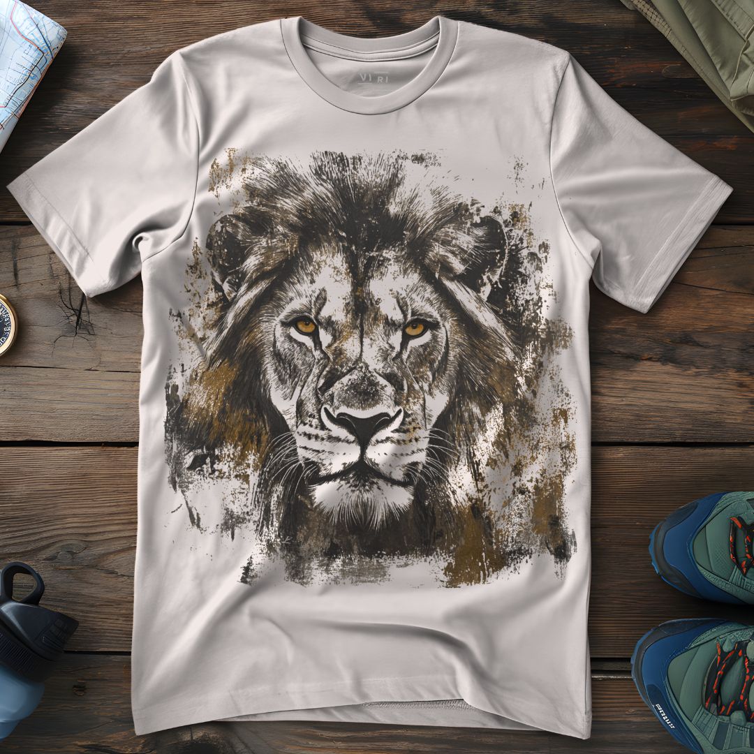 Viri Cotton Ltd. T-Shirt Vintage White / 2XS Golden Lion T-Shirt