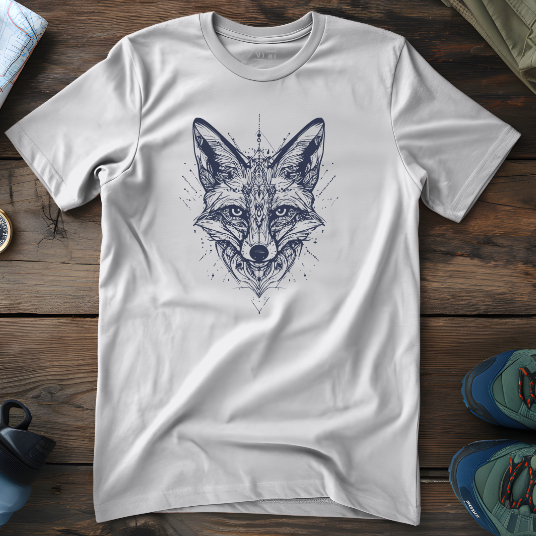 Viri Cotton Ltd. T-Shirt White / 2XS Tribal Fox T-Shirt