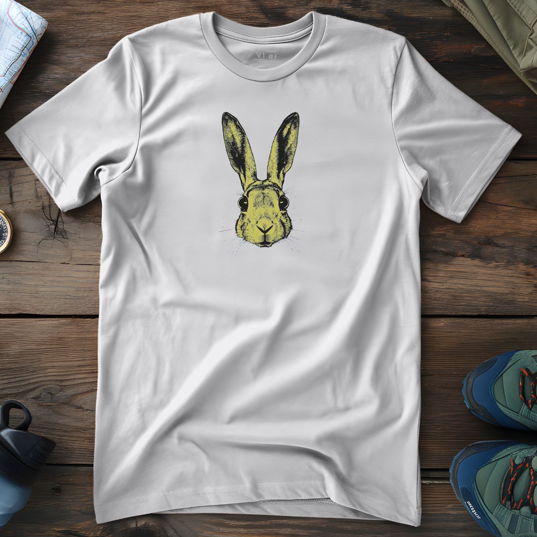 Viri Cotton Ltd. T-Shirt White / 2XS Yellow Head Hare T-Shirt